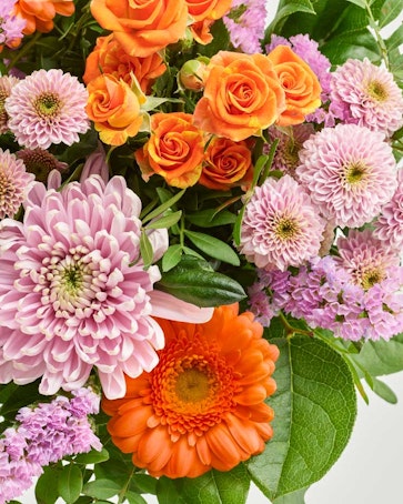 Floristens färgglada bukett