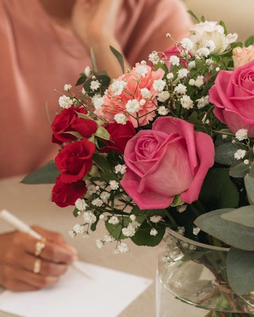 Floristens rosbukett